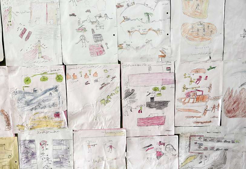 guerra-ninos dibujos-violencia