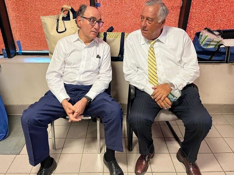 Ignacio Sánchez Galán y Ronald J. Mariano