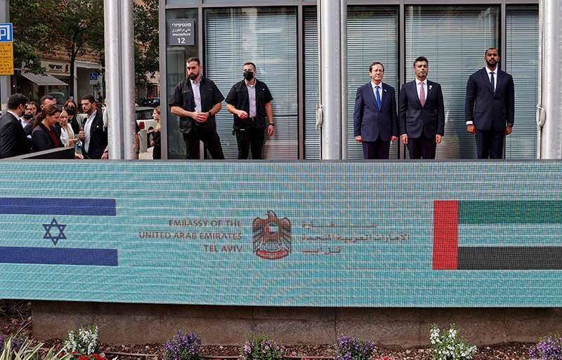 inauguración-embajada-emiratos-israel-tel aviv