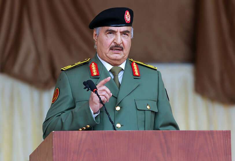 Fotografía de archivo del mariscal libio Jalifa Haftar PHOTO/REUTERS