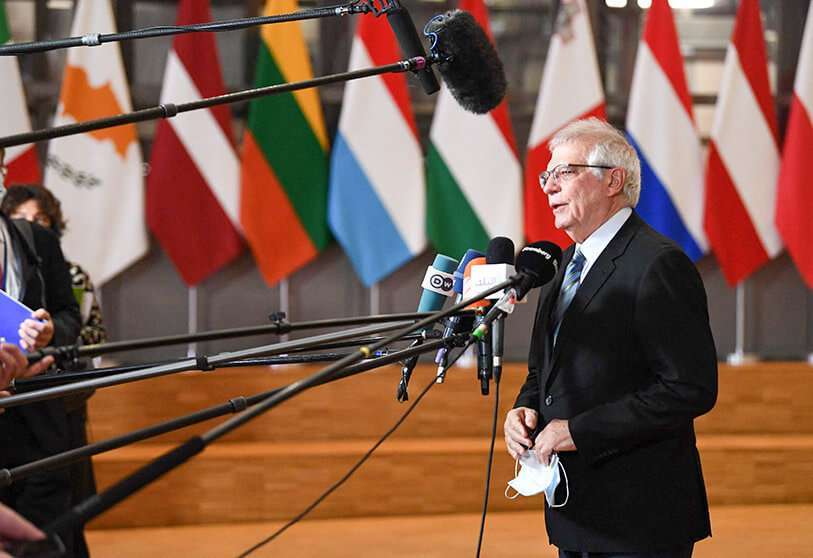 El Alto Representante de la Unión Europea para Asuntos Exteriores y Política de Seguridad, Josep Borrell AFP/ JOHN THYS