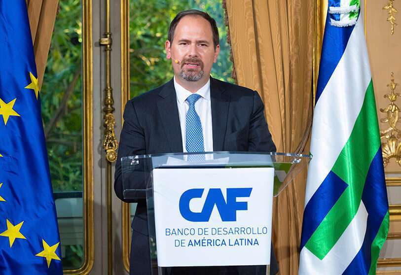 Julián Suárez, vicepresidente de CAF