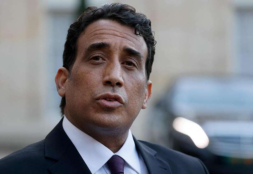 Le président du Conseil présidentiel, Muhammead Al-Manfi