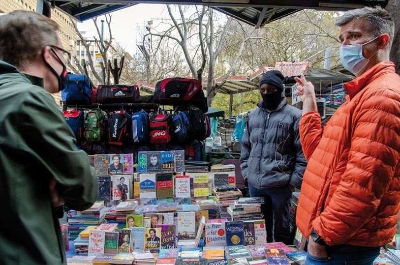 Libros en Johannesburgo