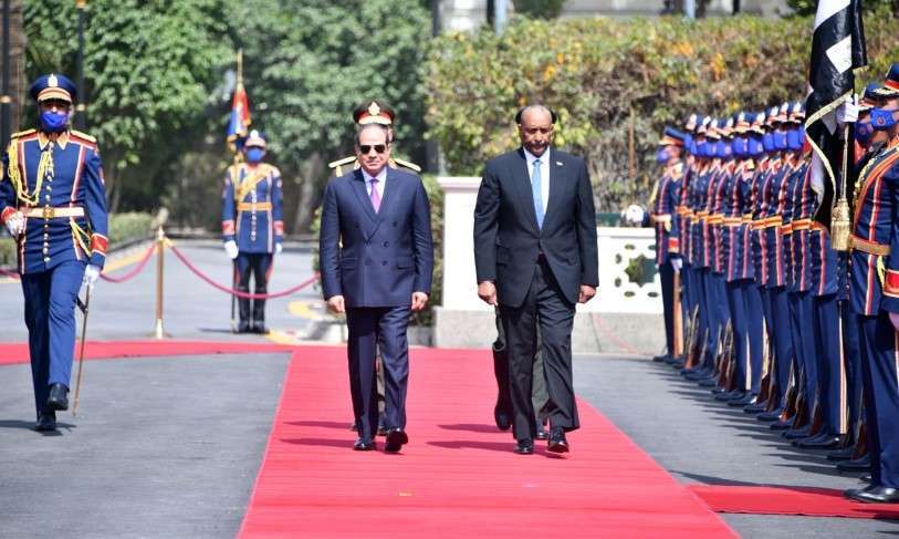 llegada de al-burhan a egipto