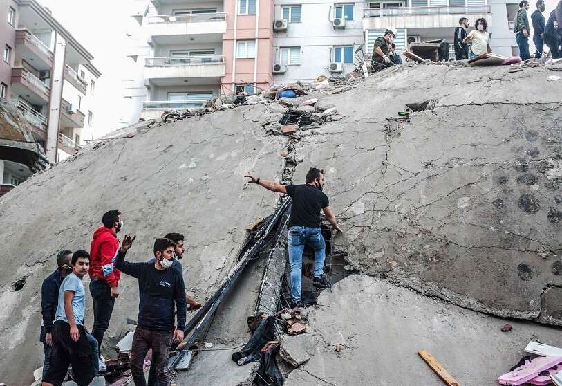 Imagen de devastación en Turquía