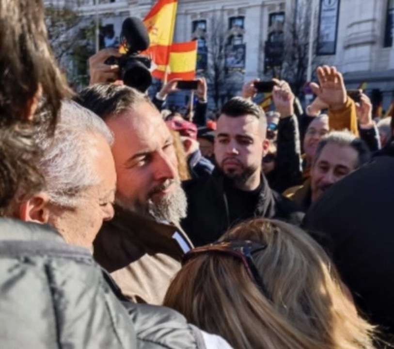 manifestación contra Sanchez
