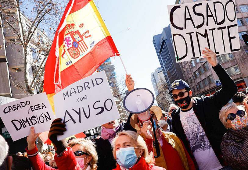 Manifestación del PP