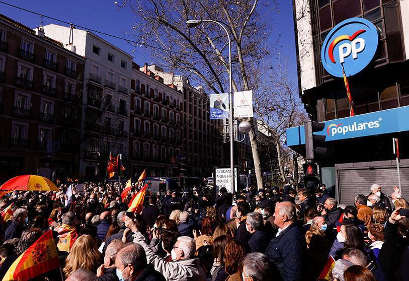 Manifestación del PP