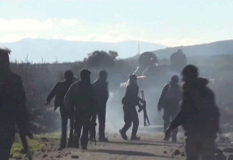 Mercenarios sirios PHOTO/REUTERS TV