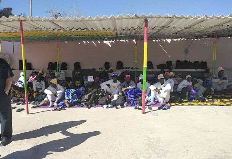 AFP / OIM (Organización Internacional para las Migraciones) – Supervivientes del naufragio ocurrido el 4 de diciembre de 2019 frente a las costas de Mauritania