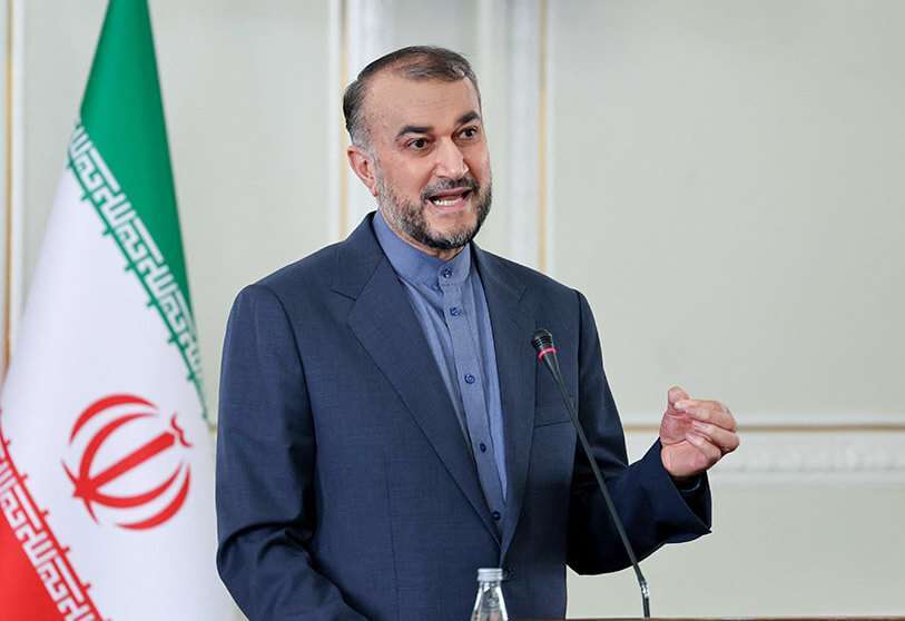 AFP/ ATTA KENARE - El ministro de Asuntos Exteriores de Irán, Hossein Amir-Abdollahian