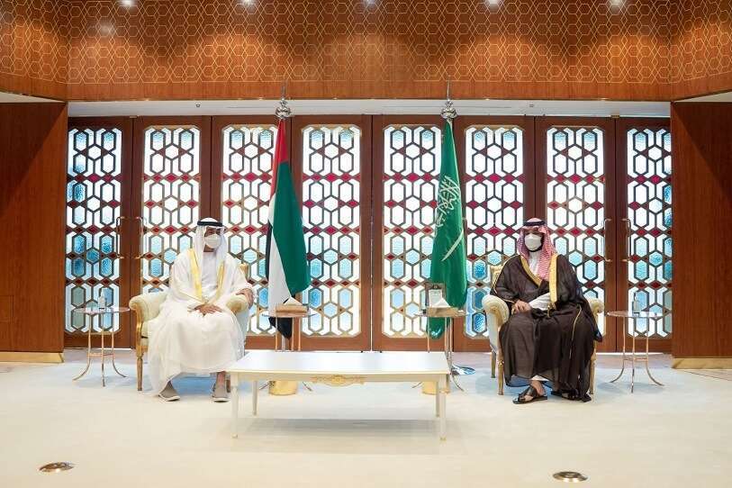 mohamed-bin-salman-mohamed-bin-zayed-arabia-saudí-emiratos