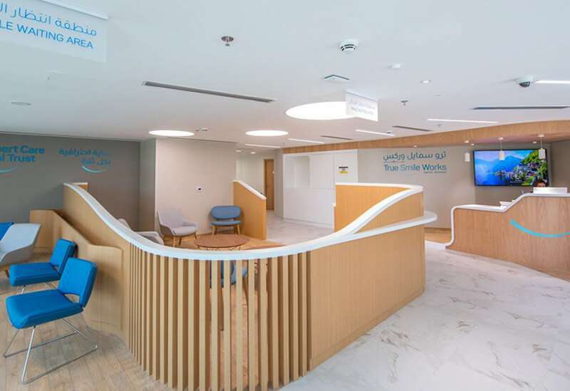 Imagen del interior de la nueva clínica