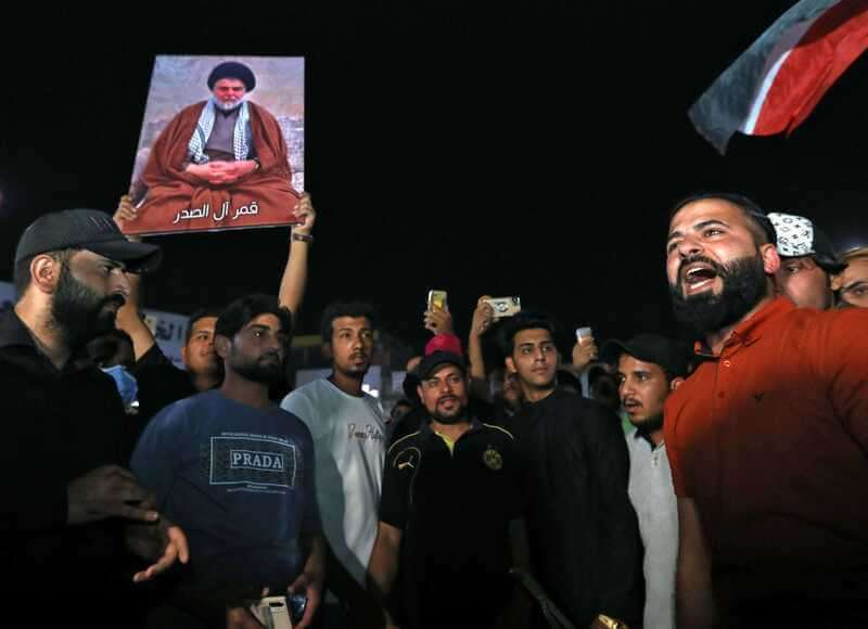 asalto parlamento de irak al sadr