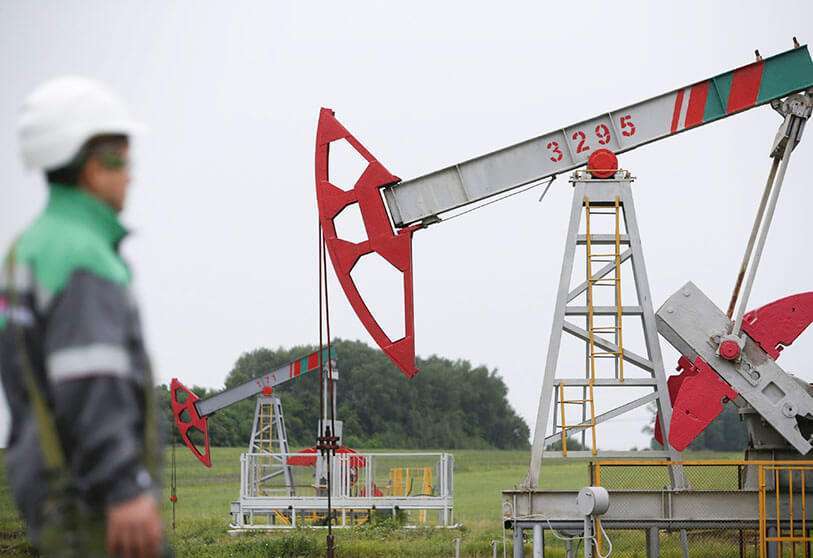 Yacimiento petrolífero Buzovyazovskoye, propiedad de la empresa Bashneft, al norte de Ufa, Bashkortostan, Rusia. REUTERS/SERGEI KARPUKHIN