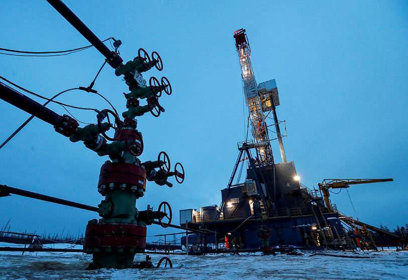 Plataforma de perforación en el campo petrolífero de Yarakta, propiedad de la Compañía Petrolera de Irkutsk (INK), en la región de Irkutsk, Rusia REUTERS/VASILY FEDOSENKO