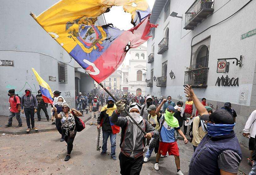 protestas en quito