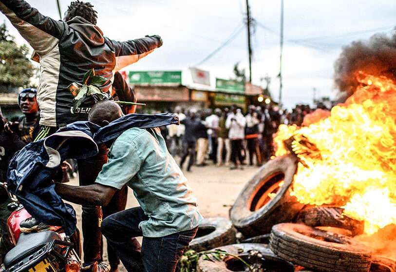 Protestas Kenia