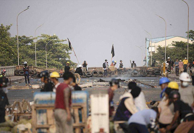 atalayar_protestas Myanmar