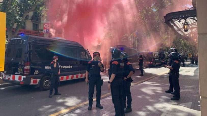 Separatistas catalanes