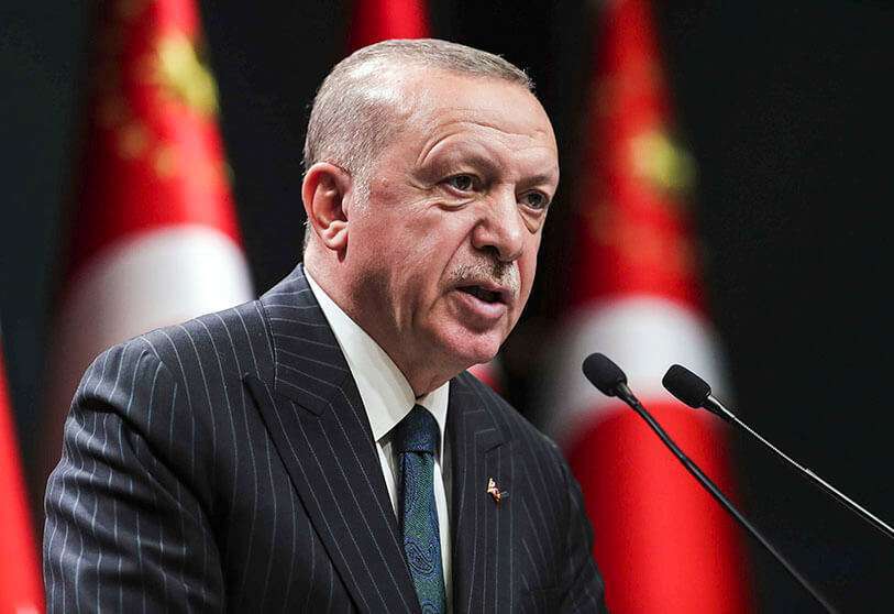 El presidente de Turquía, Recep Tayyip Erdogan