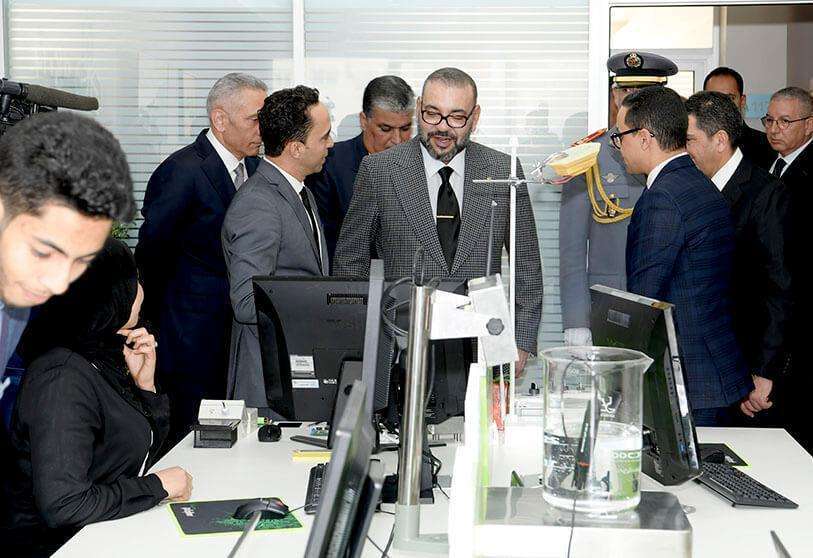 PHOTO/MAP - El rey Mohamed VI inaugura la Ciudad de la Innovación Souss-Massa de Marruecos
