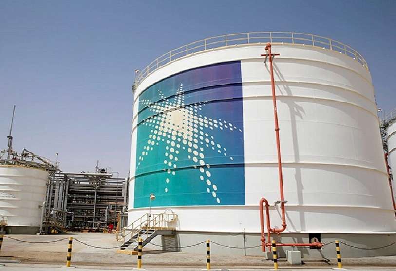 Instalaciones de Aramco en el campo petrolero Shaybah de Arabia Saudí