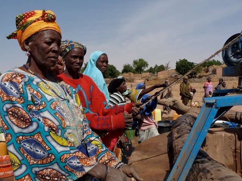 PHOTO/PNUD NÍGER – Los pozos traen agua comunitaria en Níger