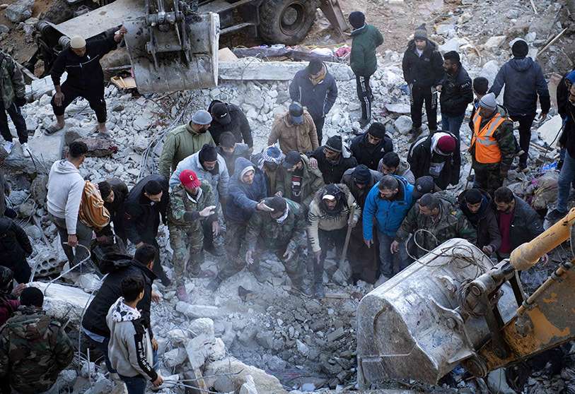 Siria terremoto