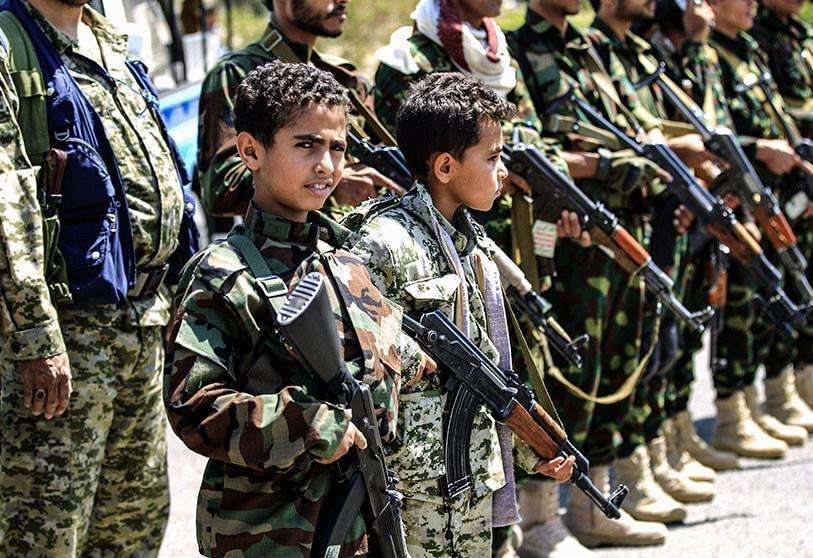 Niños soldado Yemen