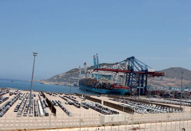 El puerto de Tánger Med