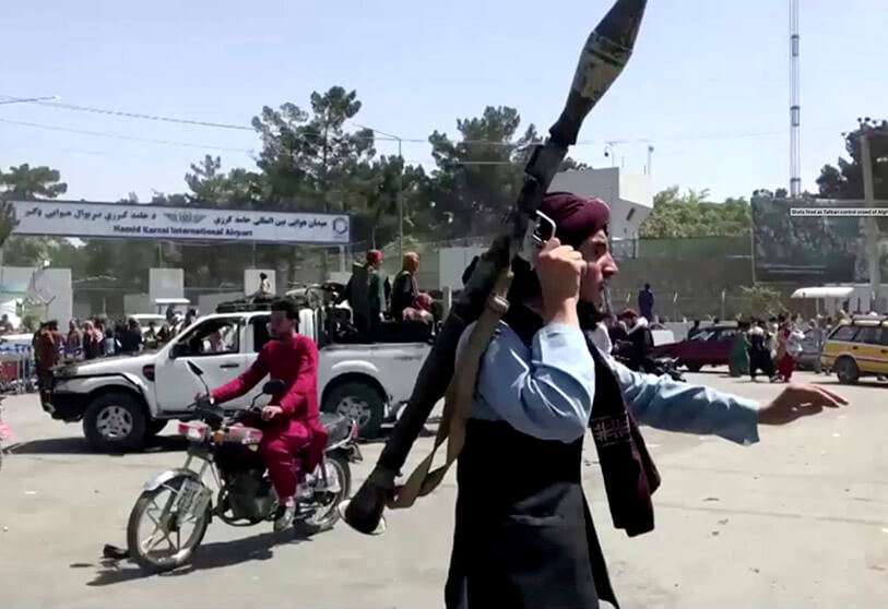 Talibanes en Afganistán