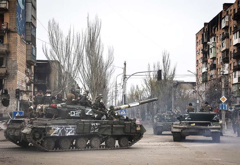 tanque ruso en ucrania