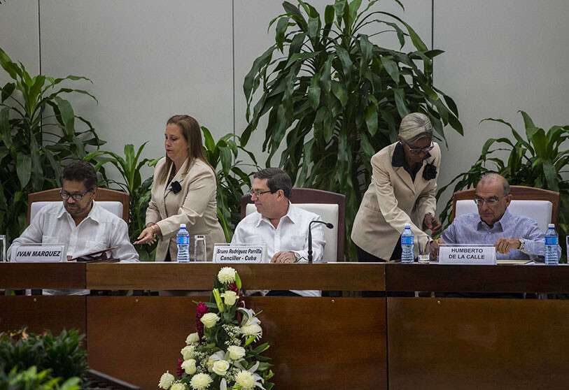 Tratado de Paz de Colombia en Cuba
