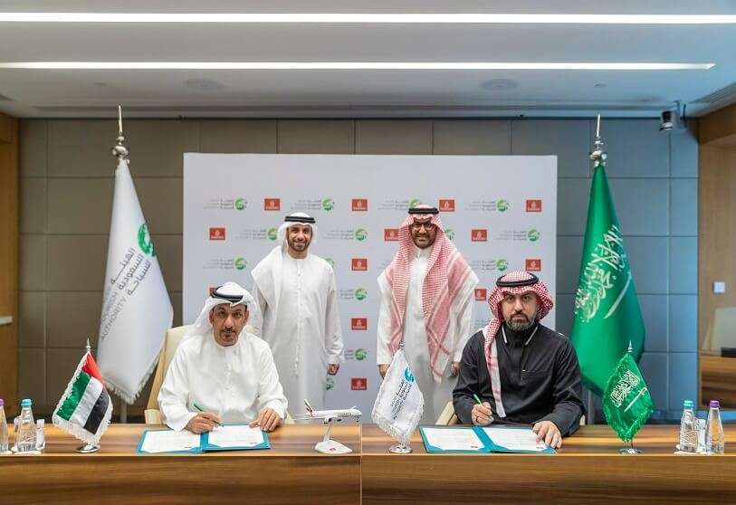 PHOTO/WAM – Acuerdo entre Arabia Saudí y Emirates