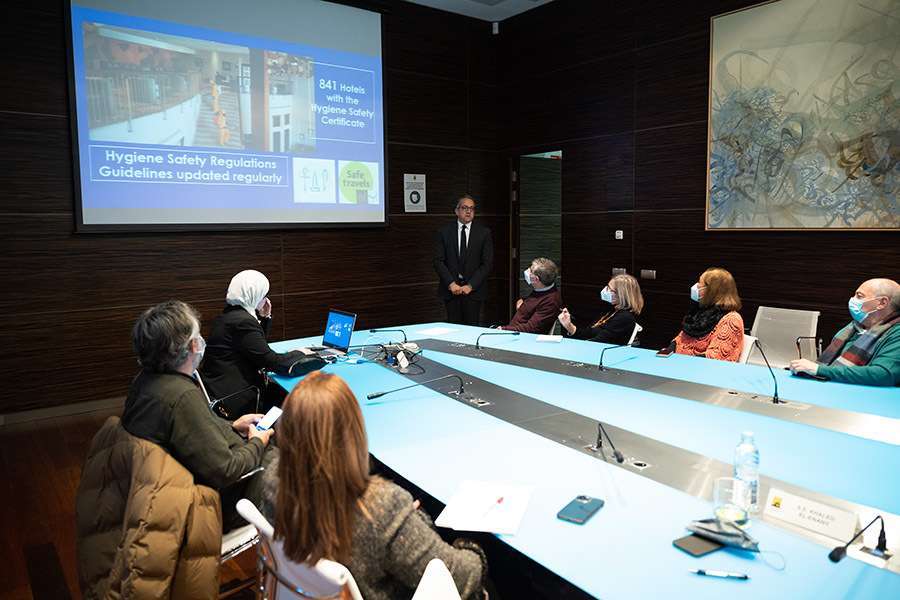 Conferencia de Prensa de Khaled El-Anany, ministro de Turismo y Arqueología de Egipto