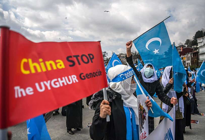 Uigures en China