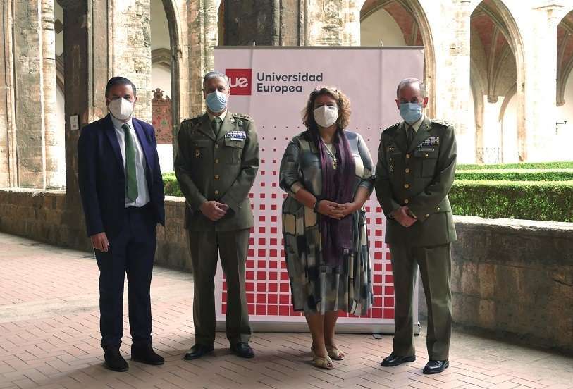 De izquierda a derecha, Jorge Mestre, Rafael Morenza, Rosa Sanchidrián y Fernando García Vaquero