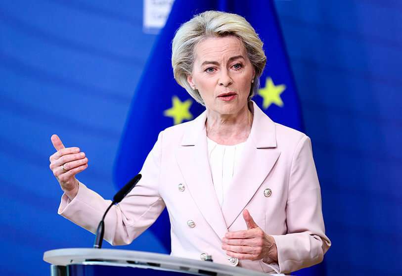 Ursula von der Leyen, presidenta de la Comisión Europea