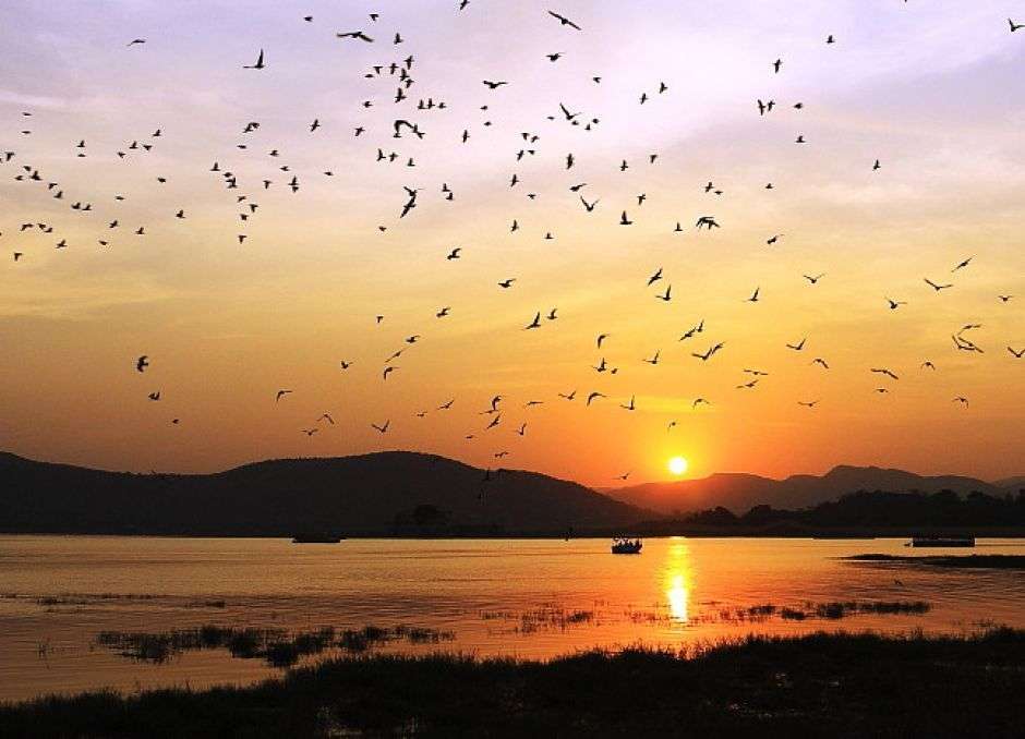 Un valle en Cachemira.