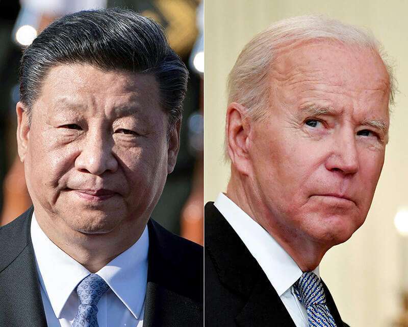 Xi Jinping y Joe Biden