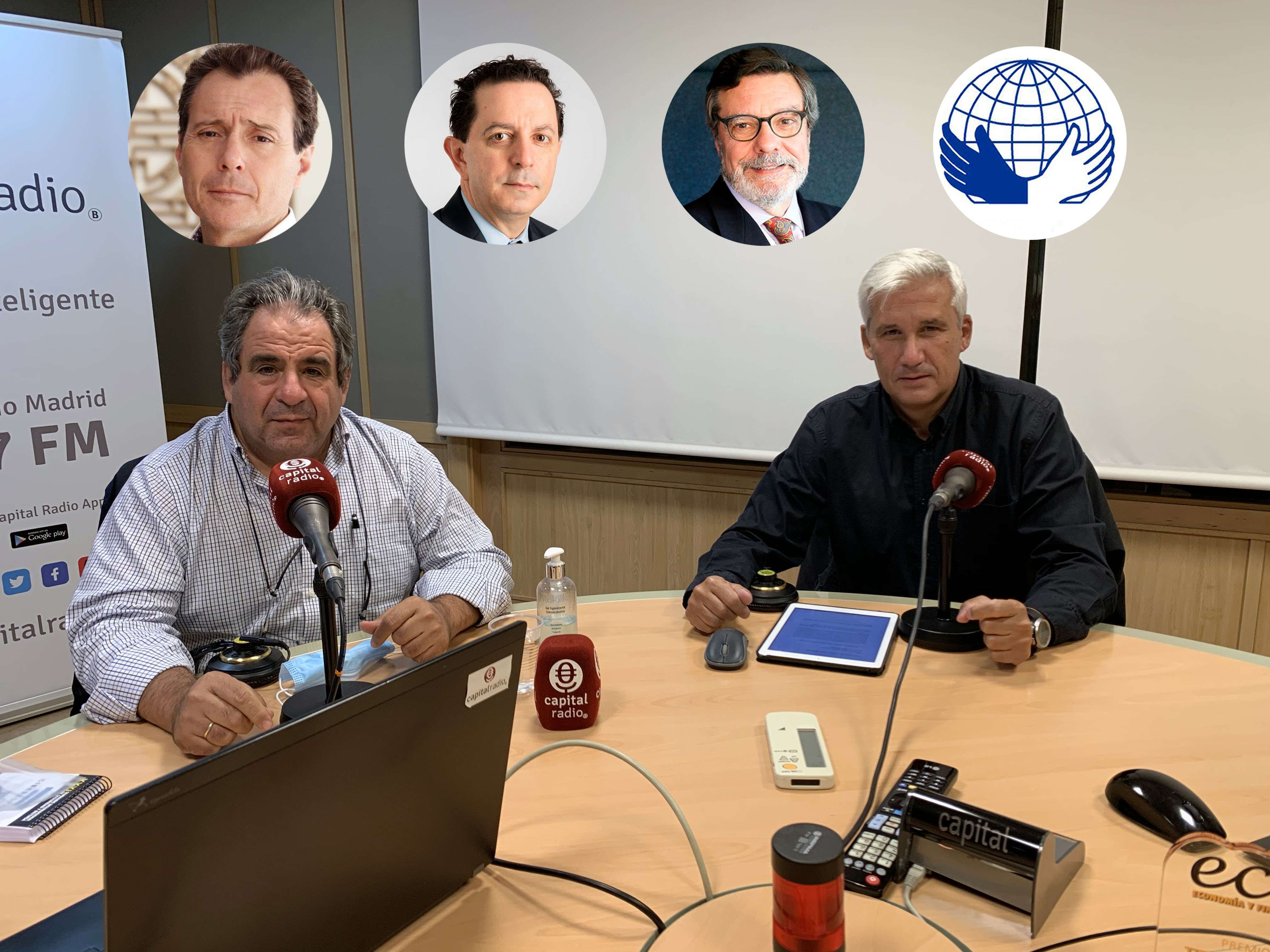 Alberto Pelaez Roberto Izurieta Antonio Bonet Manos Unidas Victor Arribas