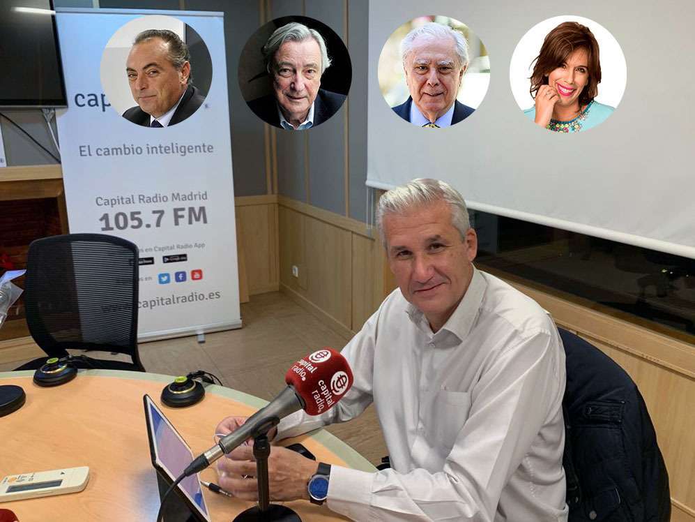 Víctor Arribas, Javier Rupérez, Jorge Dezcallar, María Eizaguirre, Capital Radio